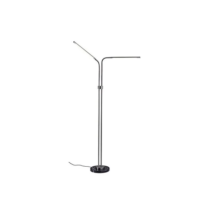 Modern Adjustable LED Floor Lamp with Dimmable Light and USB Ports – Adesso