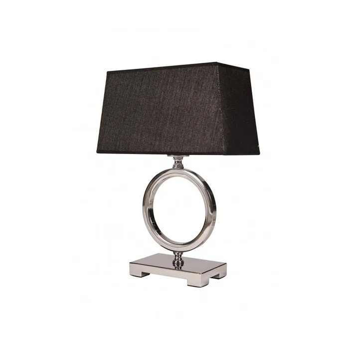 Modern Black Table Lamp 17in E26 60W – Whiteline Modern Living