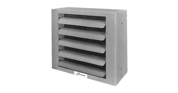 Modine 24,000 BTU – Hot Water / Steam Unit Heater – Horizontal – Top/Bottom Connections – Copper Heat Exchanger