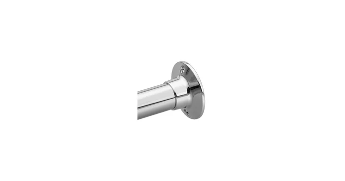 Moen Shower Rod and Flanges from the Donner Commercial Collection