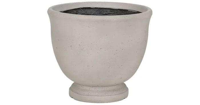 MSI 8″ Wide Concrete and Limestone Indoor/Outdoor Urn Planter – Set of 4