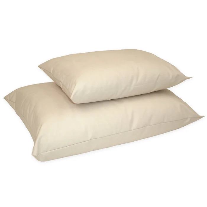 Naturepedic Organic Cotton/Kapok Standard Size Low Fill Toddler Pillow in Natural