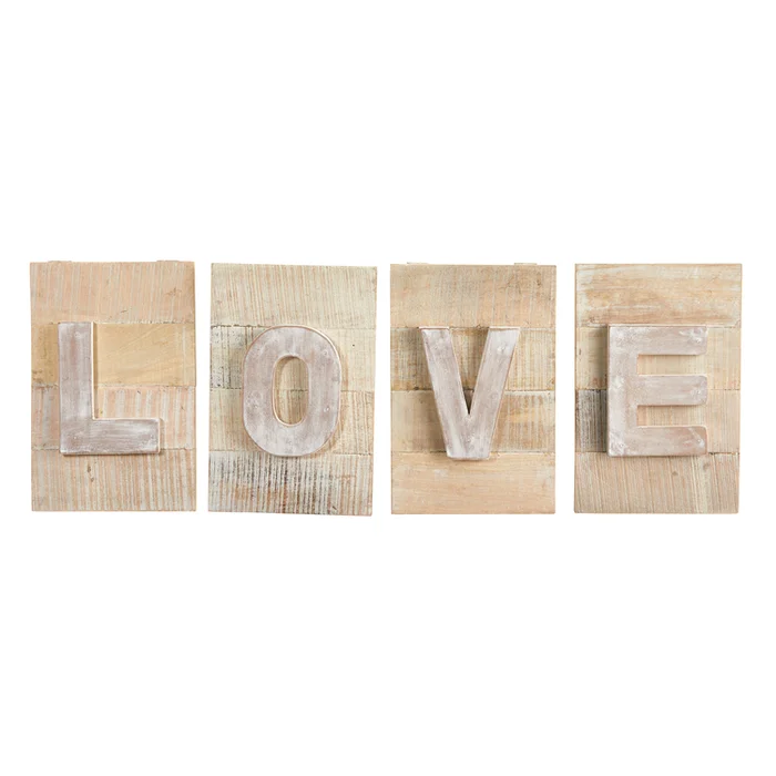 Nearly Natural 40in. Rustic Farmhouse LOVE Wall Art Decor