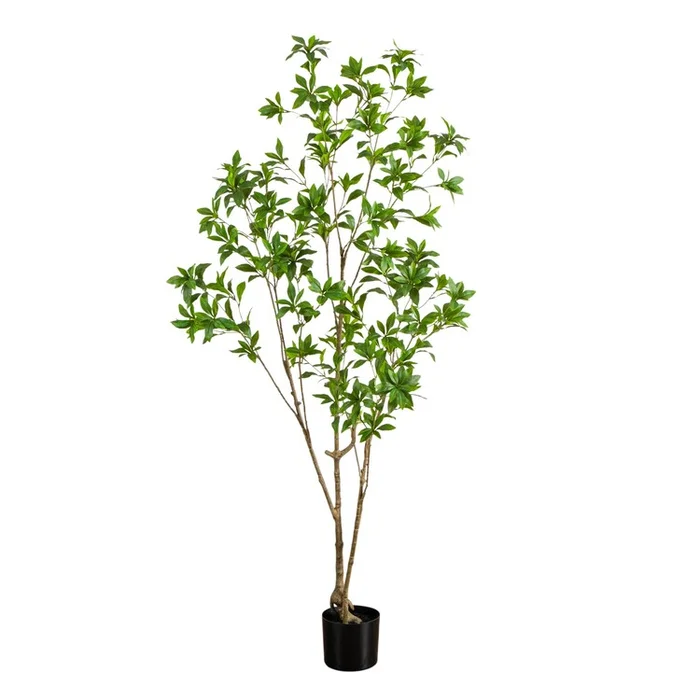 Nearly Natural 6ft. Artificial Minimalist Japanese Pieris Tree