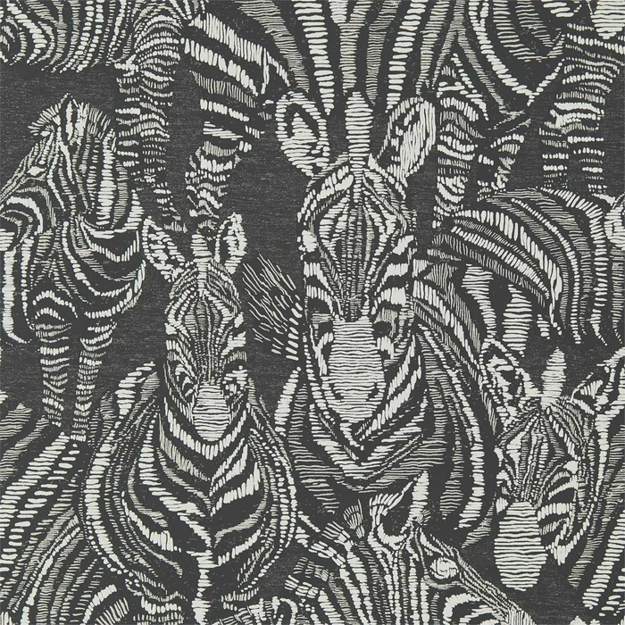 Nirmala Wallpaper – Jet/Chalk – HMIW112242 – Harlequin
