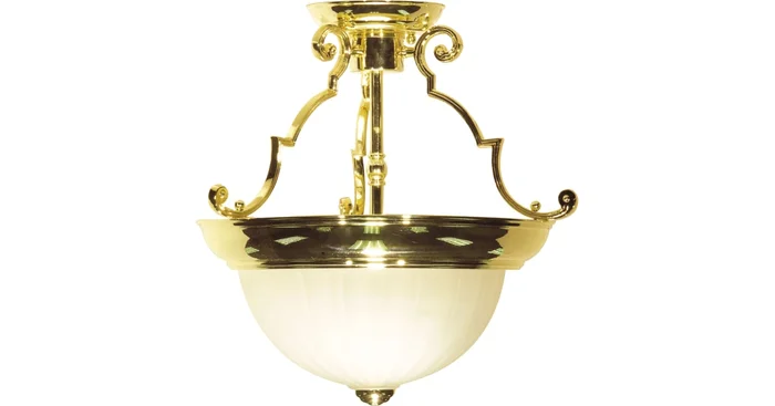 Nuvo Lighting 2 Light 13″ Wide Semi-Flush Bowl Ceiling Fixture