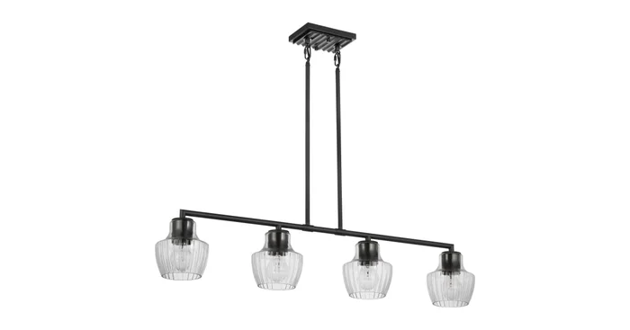 Nuvo Lighting Destin 4 Light 38″ Wide Linear Pendant