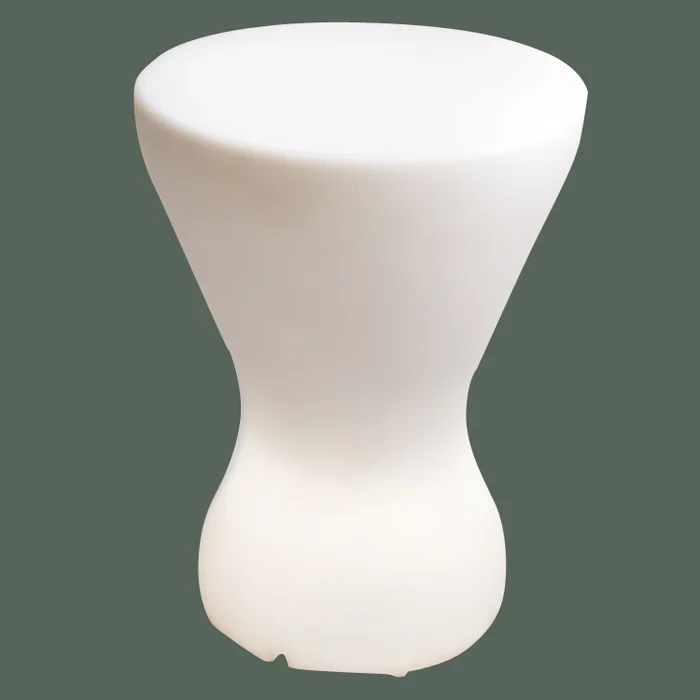 Offi Bongo Lamp Stool in Soft White