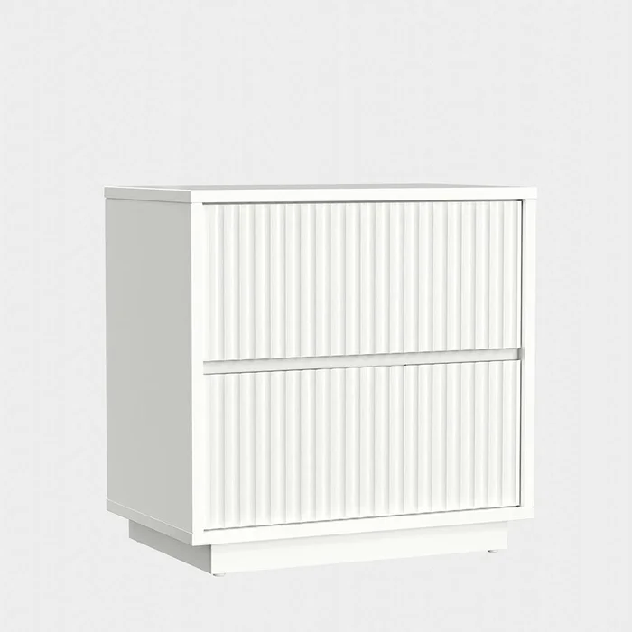 Origins by Alpine – Blanca Nightstand, White – 8500-02