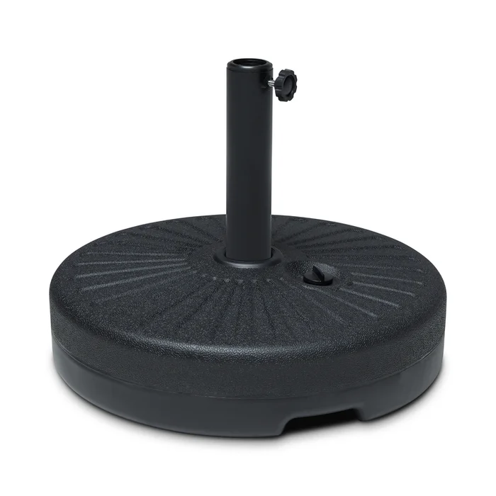 Outdoor Umbrella Base Holds Up to 50 Lbs Water or Sand Securely