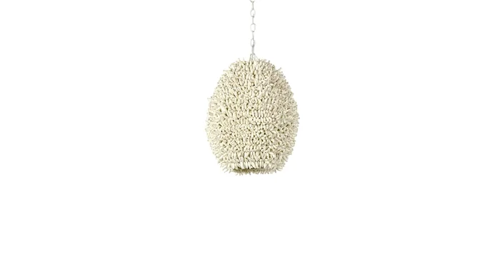 Palecek Juno 15″ Wide Wood Pendant