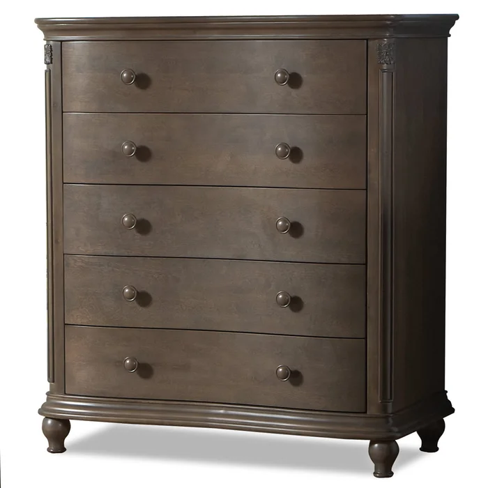 Pali Gardena 5 Drawer Dresser in Slate