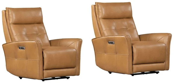 Parker Living – Gershwin – Lucca Butterscotch Zero Gravity Power Recliner (Set of 2) – MGER#812PHZ-P25-2-LCBT
