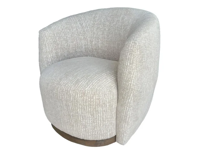 Parker Living – Tatum – Sand Dollar Swivel Accent Chair – STAT#912S-SNDL
