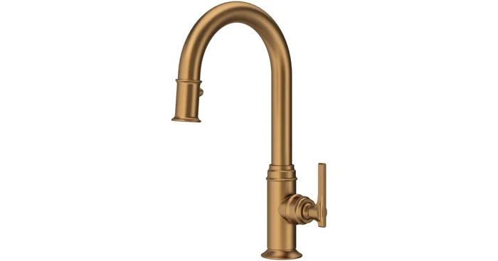 Perrin and Rowe Southbank 1.8 GPM Single Hole Pull Down Bar Faucet – Includes Escutcheon