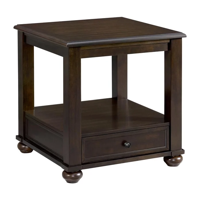 Picket House Furnishings – Chad End Table in Cherry – T-15740-5-ET