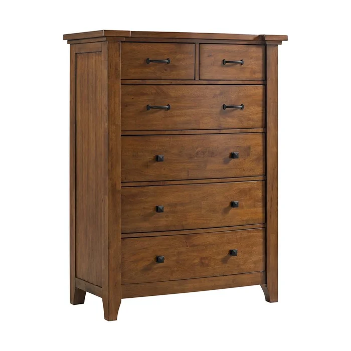 Picket House Furnishings – Joseph 6-Drawer Chest in Chestnut – B-15580-5-CH