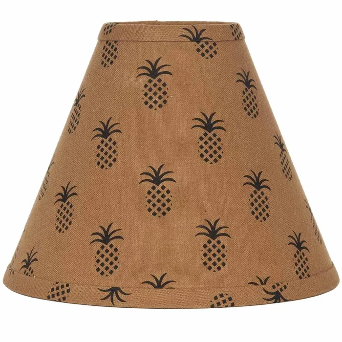 Pineapple Town Lampshade 12″ Regular Clip Mocha
