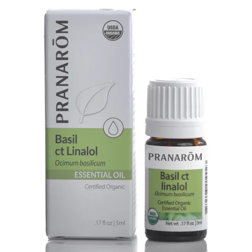 Pranarom: Basil ct linalol Organic Essential Oil