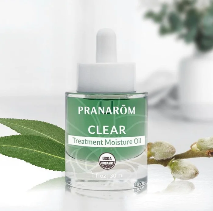 Pranarom: Organic Clear Treatment Moisture Oil