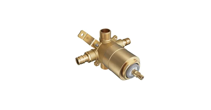 PROFLO 4001 Series Pressure Balanced PEX Ceramic Tub and Shower Valve WIRSBO without Stops (1/2″ Connection)