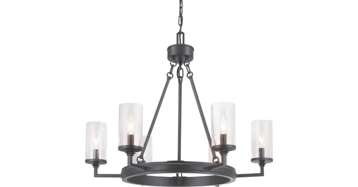 Progress Lighting Gresham 6 Light 28″ Wide Taper Candle Chandelier