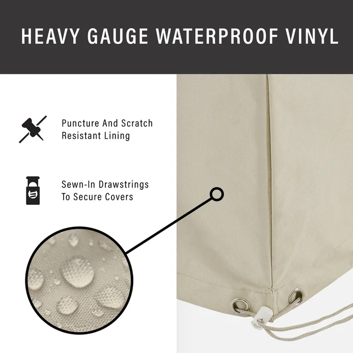 Protect Your Patio Furniture with Durable 7-Piece Outdoor Covers Set