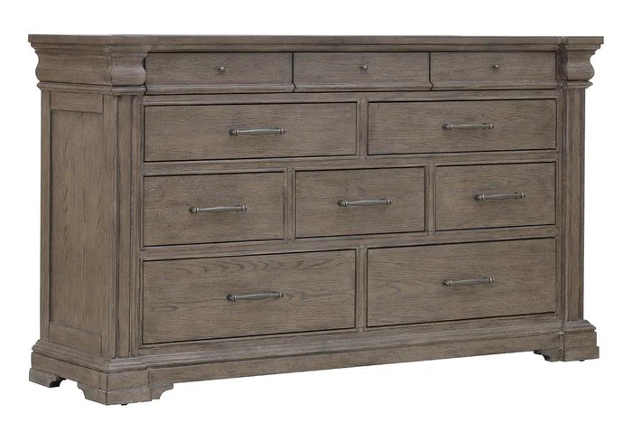 Pulaski – Madison Ridge Brown 10 Drawer Dresser – P413100