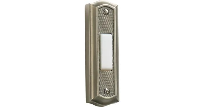 Quorum International 3.5″ x 1″ Zinc Door Chime Button