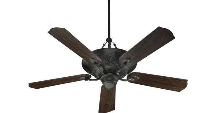 Quorum International 56″ Five Blade Indoor Fan from the Salon Collection