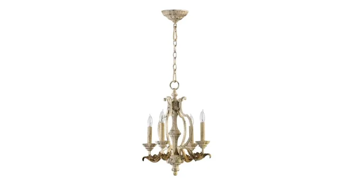 Quorum International Florence 4 Light 1 Tier Chandelier