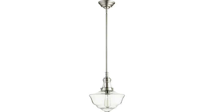 Quorum International Single Light 12″ Wide Pendant
