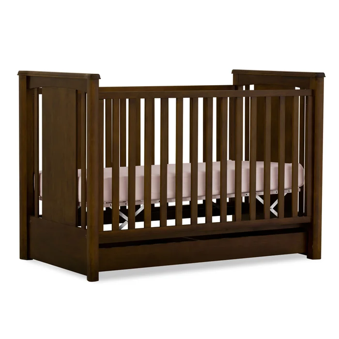 Ragazzi Eclipse Premium Crib w/Drawer in Espresso