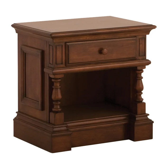 Ragazzi Mirella Premium Night Table in Antique Cherry
