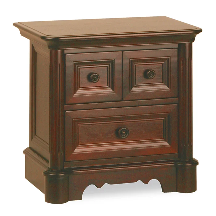 Ragazzi Pompei Premium Night Table in Antique Cherry