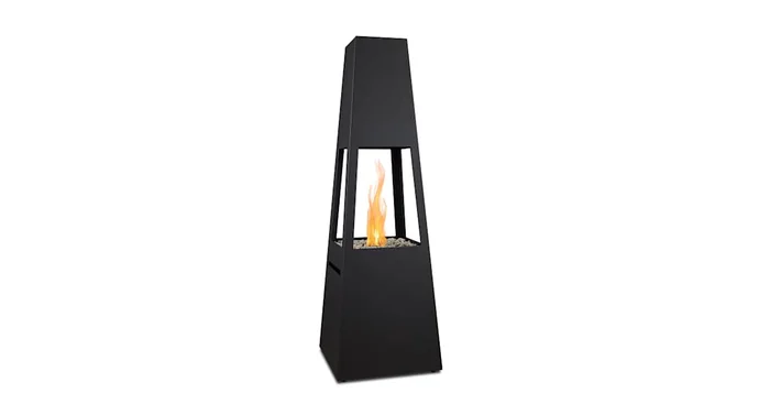 Real Flame 22.8 Inch Wide 50,000 BTU Free Standing Liquid Propane Square Fire Pit