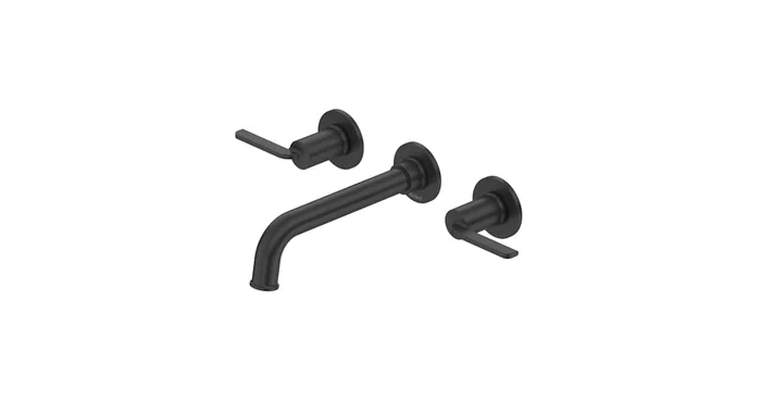 Riobel Authentica 1.2 GPM Wall Mounted Widespread Bathroom Faucet