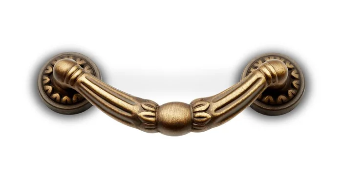 RK International Petal 3″ Center to Center Solid Brass Luxury Tuscan Swag Cabinet Handle / Drawer Pull