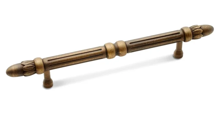 RK International Petal 5″ Center to Center Solid Brass Designer Traditional Cabinet Bar Handle / Drawer Bar Pull