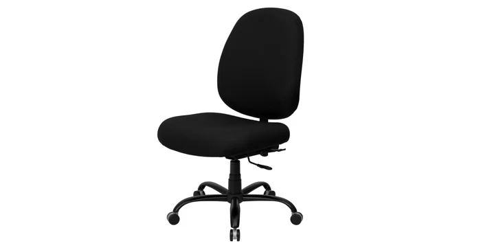 Roseto 27 Inch Wide Fabric Executive Swivel Chair