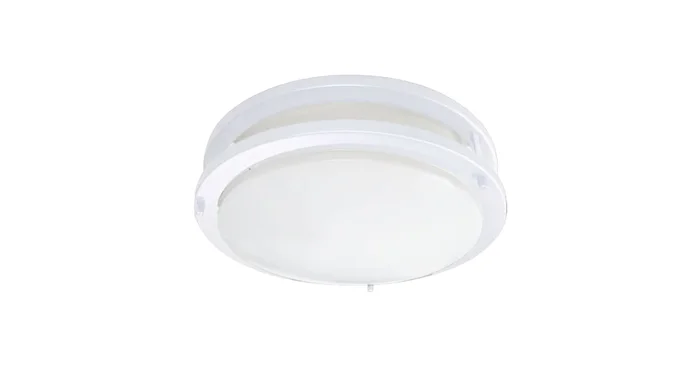 RP Lighting and Fans 16″ Wide LED Flush Mount Drum Ceiling Fixture – 20 W