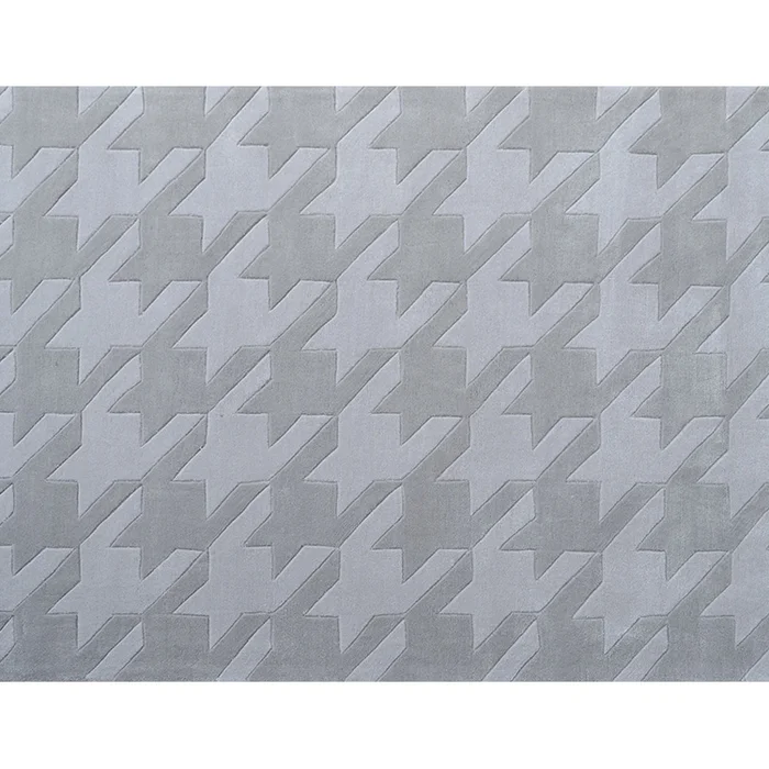 Rug Market Gray Hound Area Rug in Gray/Silver
