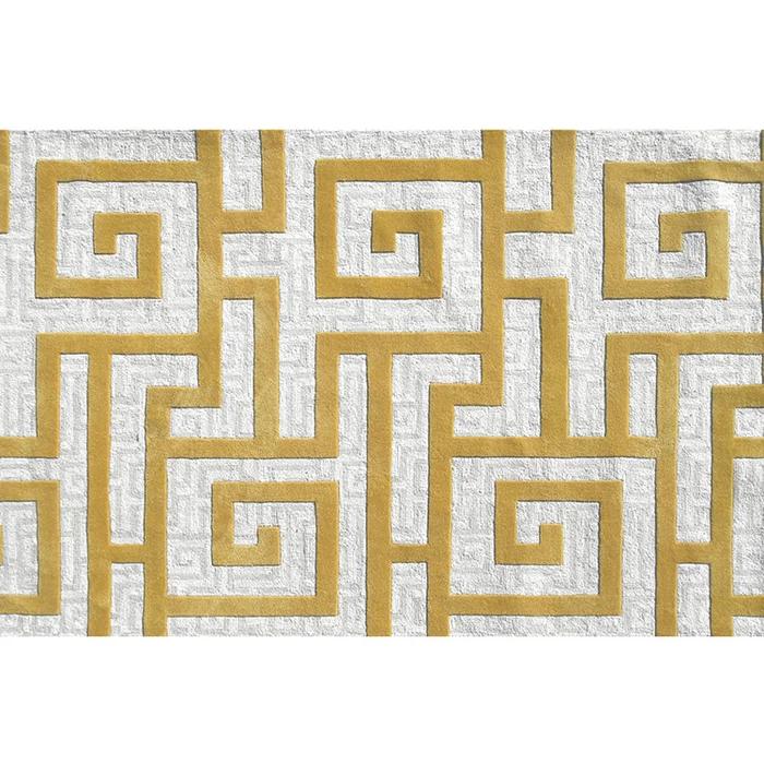 Rug Market Rome Area Rug in Khaki/Cream/Gold