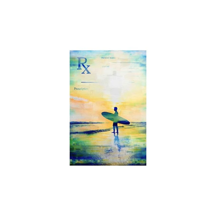 RX Surf by Parvez Taj Painting Print on Wrapped Canvas
