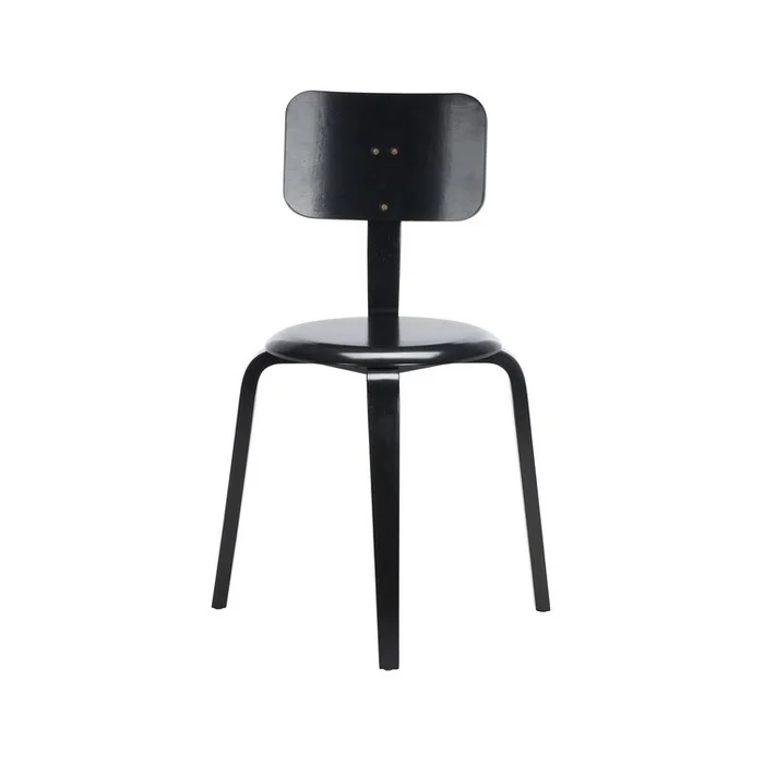 Safavieh Luella Stackable Dining Chair Furn Dining Chairs, Black, 1′ X 1′, Square