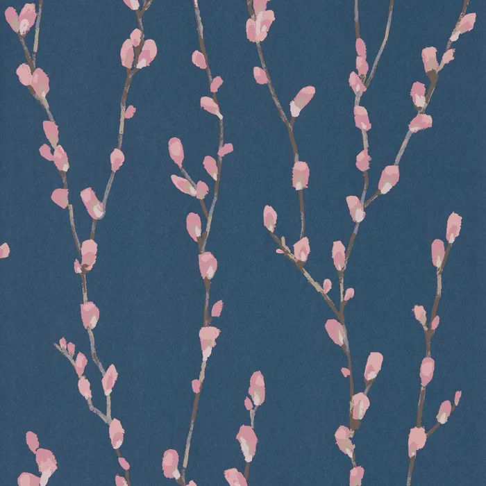 Salice Wallpaper – Rose/Navy – HSTO111471 – Harlequin