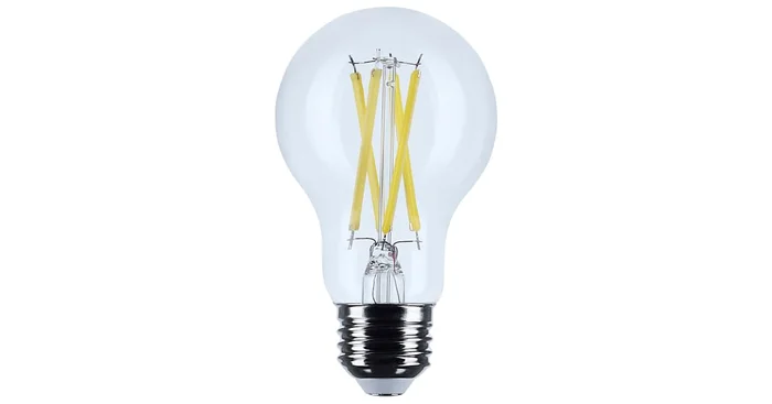 Satco Lighting 10.5 Watt Dimmable A19 Medium (E26) LED Bulb- 1100 Lumens, 3500K, and 90CRI