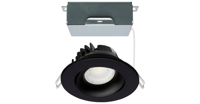 Satco Lighting ColorQuick LED Canless Recessed Fixture with 3-1/2″ Adjustable Trims – IC Rated and Airtight