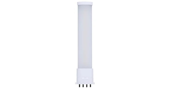 Satco Lighting Pack of (2) 5.5 Watt PL CFL Plugin (2GX7) LED Bulbs- 600, 620, 630, 650 Lumens, 2700K, 3000K, 3500K, and 4000K