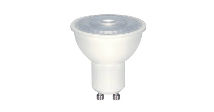 Satco Lighting Single 6.5 Watt Dimmable MR16 GU10 LED Bulb with 3000K Color Temperature